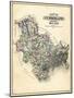 1884, Cumberland County Map, Maine, United States-null-Mounted Giclee Print