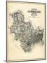 1884, Cumberland County Map, Maine, United States-null-Mounted Premium Giclee Print