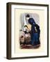 1884 Godey's Lady's Book Fashion Plate-Godey's-Framed Art Print