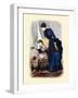 1884 Godey's Lady's Book Fashion Plate-Godey's-Framed Art Print