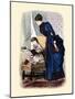 1884 Godey's Lady's Book Fashion Plate-Godey's-Mounted Art Print