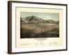 1884, Hailey Bird's Eye View, Idaho, United States-null-Framed Giclee Print