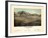 1884, Hailey Bird's Eye View, Idaho, United States-null-Framed Giclee Print