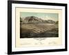 1884, Hailey Bird's Eye View, Idaho, United States-null-Framed Giclee Print