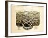 1884, Lyndonville Bird's Eye View, Vermont, United States-null-Framed Giclee Print