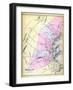 1884, Rockland City, Maine, United States-null-Framed Premium Giclee Print