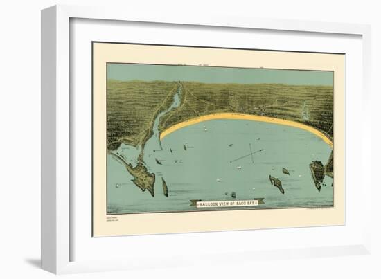 1884, Saco Bay, Maine-null-Framed Giclee Print