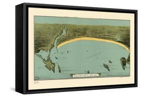 1884, Saco Bay, Maine-null-Framed Stretched Canvas