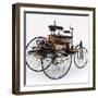 1885 Benz Three Wheeler-null-Framed Photographic Print