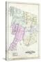 1885, Frederick County Outline Map, Virginia, United States-null-Stretched Canvas