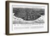 1885, Green Cove Springs Bird's Eye View, Florida, United States-null-Framed Giclee Print