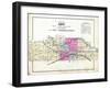 1885, Linn and the City of Marshalltown, Iowa, United States-null-Framed Giclee Print
