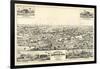 1885, Longwood Bird's Eye View, Florida, United States-null-Framed Giclee Print