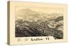 1885, Ludlow Bird's Eye View, Vermont, United States-null-Stretched Canvas