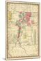 1885, New Mexico State Map, New Mexico, United States-null-Mounted Giclee Print