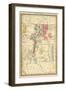 1885, New Mexico State Map, New Mexico, United States-null-Framed Giclee Print