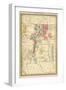 1885, New Mexico State Map, New Mexico, United States-null-Framed Giclee Print