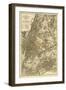 1885 NYC Map-N^ Harbick-Framed Art Print