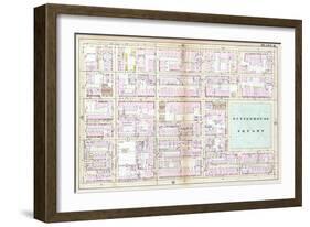 1885, Rittenhouse Square, Philadelphia, Pennsylvania, United States-null-Framed Giclee Print