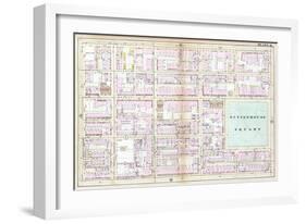 1885, Rittenhouse Square, Philadelphia, Pennsylvania, United States-null-Framed Giclee Print