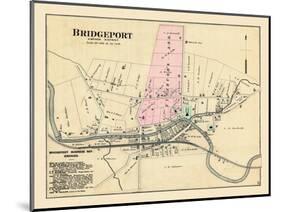 1886, Bridgeport, West Virginia, United States-null-Mounted Giclee Print