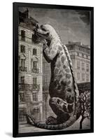 1886 Flammarion's Iguanodon Dinosaur-Stewart Stewart-Framed Photographic Print