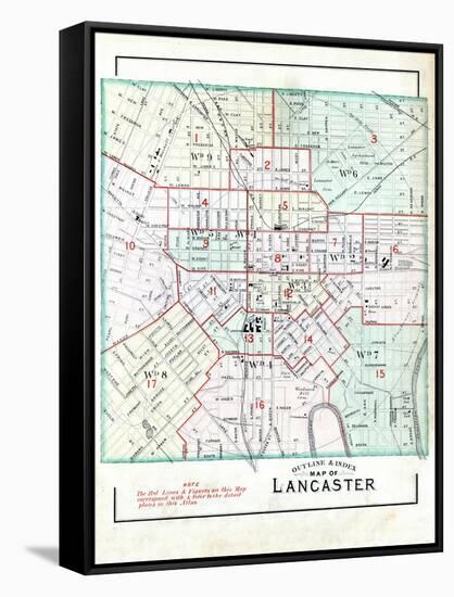 1886, Lancaster, Pennsylvania, United States-null-Framed Stretched Canvas