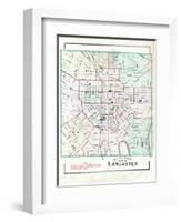 1886, Lancaster, Pennsylvania, United States-null-Framed Giclee Print