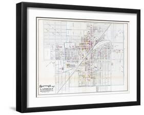 1886, Lansdale Borough, Pennsylvania, United States-null-Framed Giclee Print