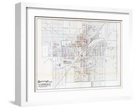 1886, Lansdale Borough, Pennsylvania, United States-null-Framed Giclee Print