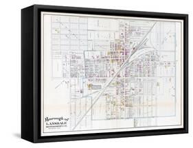 1886, Lansdale Borough, Pennsylvania, United States-null-Framed Stretched Canvas