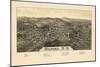 1886, Milford Bird's Eye View, New Hampshire, United States-null-Mounted Giclee Print