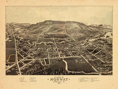 16 Norway Maine Giclee Print Allposters Com