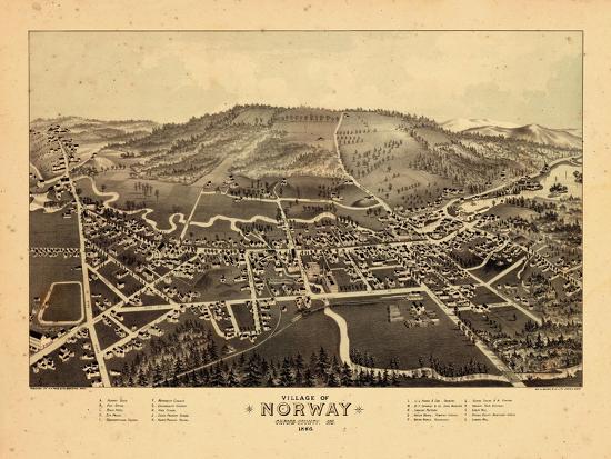 16 Norway Maine Giclee Print Allposters Com 16 Norway Maine Giclee Print Allposters Com