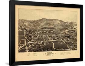 1886, Norway, Maine-null-Framed Giclee Print