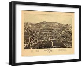 1886, Norway, Maine-null-Framed Giclee Print