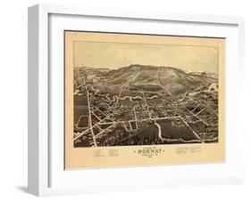 1886, Norway, Maine-null-Framed Giclee Print