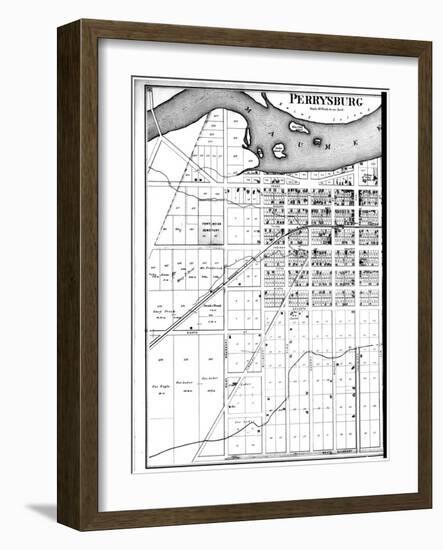 1886, Perrysburg, Ohio, United States-null-Framed Giclee Print