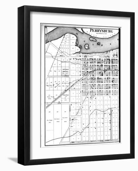 1886, Perrysburg, Ohio, United States-null-Framed Giclee Print