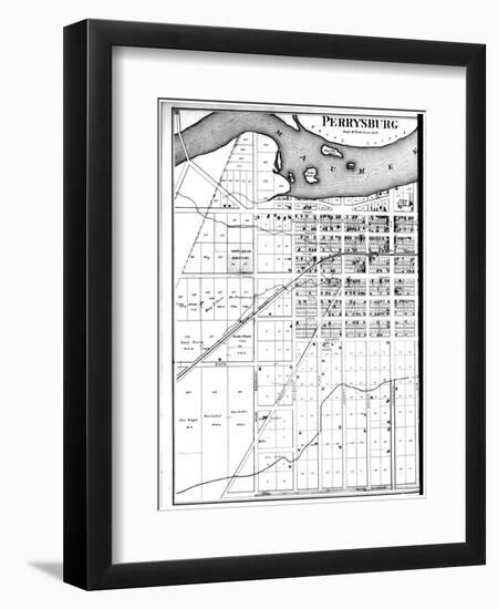 1886, Perrysburg, Ohio, United States-null-Framed Premium Giclee Print