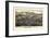 1886, Poultney Bird's Eyes View, Vermont, United States-null-Framed Giclee Print