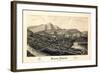 1886, Windsor Bird's Eye View, Vermont, United States-null-Framed Giclee Print