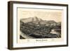 1886, Windsor Bird's Eye View, Vermont, United States-null-Framed Giclee Print