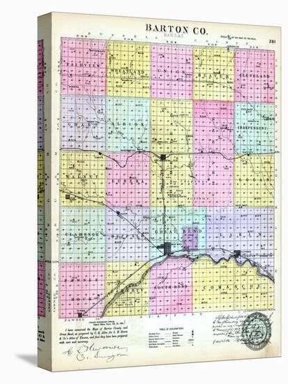 1887, Barton County, Kansas, United States-null-Stretched Canvas