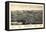 1887, Bennington Bird's Eye View, Vermont, United States-null-Framed Stretched Canvas