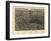 1887, Denver Bird's Eye View, Colorado, United States-null-Framed Giclee Print