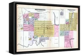 1887, Independence, Havana, Coffeyville, Kansas, United States-null-Framed Stretched Canvas