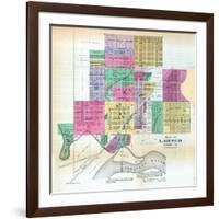 1887, Larned, Kansas, United States-null-Framed Giclee Print