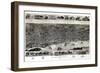 1887, Memphis Bird's Eye View, Tennessee, United States-null-Framed Giclee Print