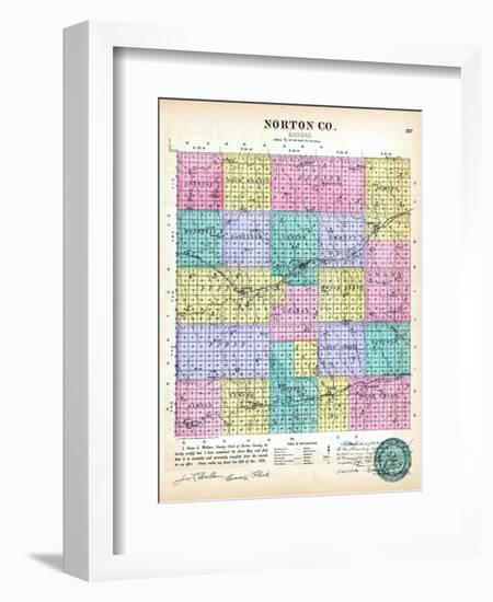 1887, Norton County, Kansas, United States-null-Framed Giclee Print